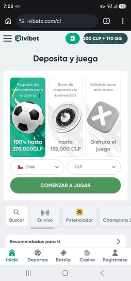 registro ivibet chile primer paso casinos seguros chile