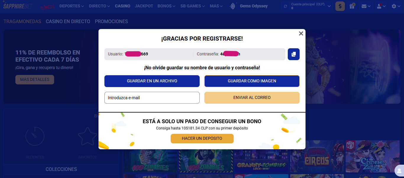 sapphirebet registro 07 cs cl