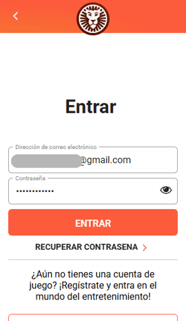 acceso leovegas casino espana