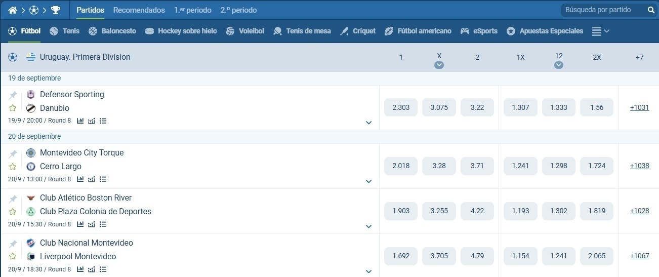 apuestas deportivas futbol uruguayo casinos seguros
