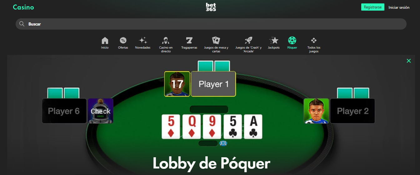 bet365 poker lobby casinos seguros espana