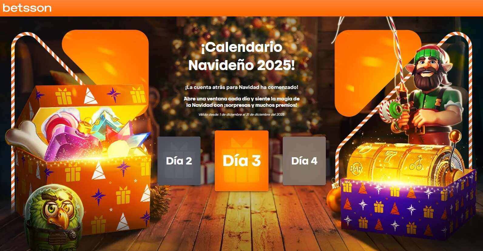 betsson bonos de navidad casinos seguros espana