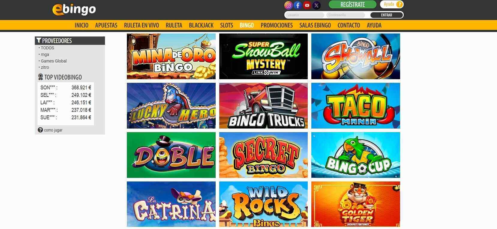 bingo online en casinos de espana ebingo casinos seguros espana