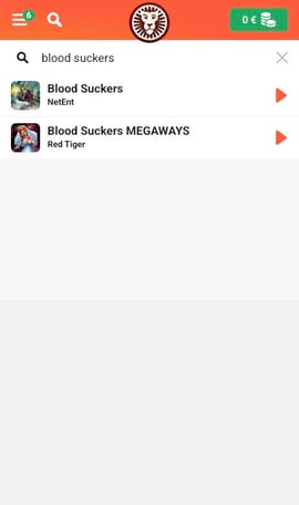 blood sockers slot leovegas casinos seguros