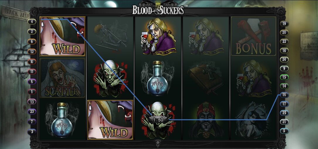 blood suckers slot resena casinos seguros