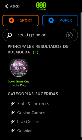 busqueda slot squid game 888casino cs espana