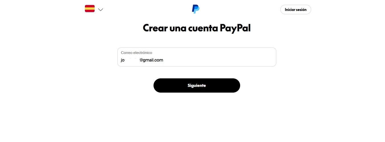 crear cuenta paypal segundo paso casinos seguros espana