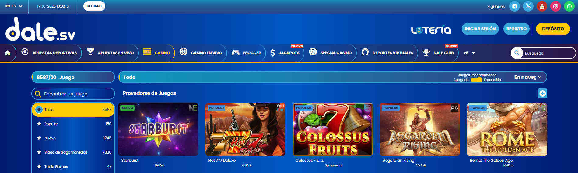 dale sv resena casino el salvador
