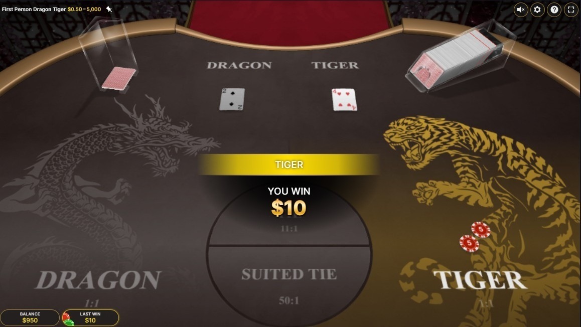 dragon tiger juegos de mesa casinos seguros espana