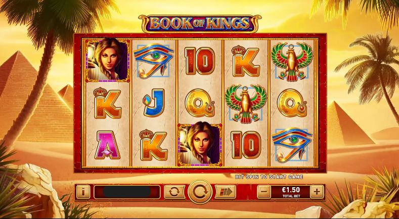 juego book of kings playtech cs espana