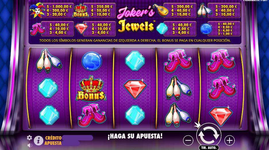 juego jokers jewels pragmatic play cs espana