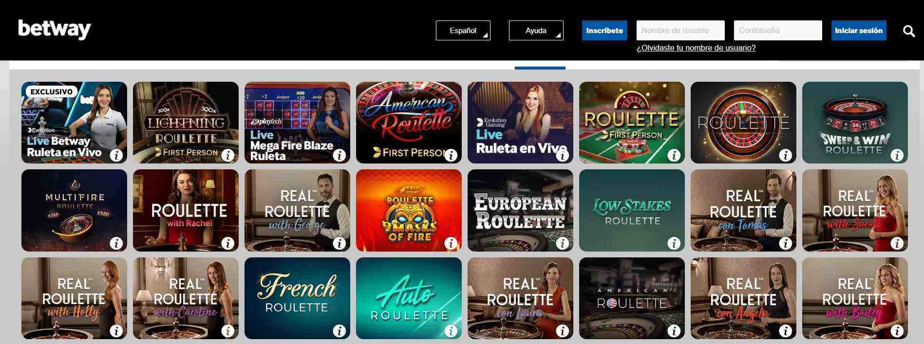 juegos de mesa betway casino casinos seguros espana