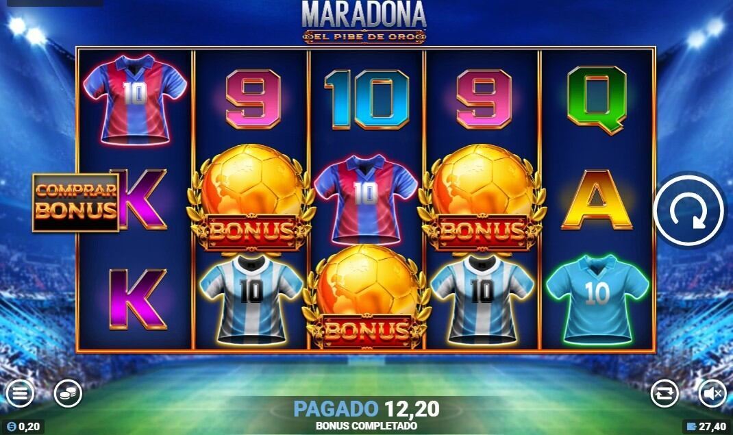 maradona slot ronda giros gratis premios casinos seguros espana
