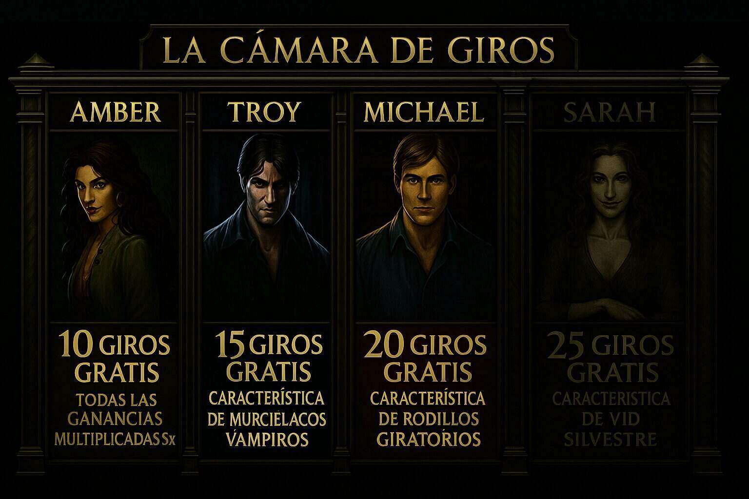 niveles immortal romance slot casinos seguros