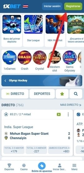 registro 1xbet costa rica primer paso casinos seguros espana