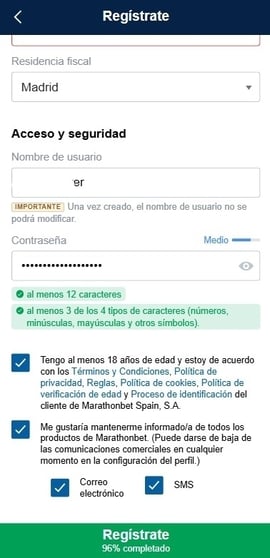 registro casino marathonbet cuarto paso casinos seguros espana
