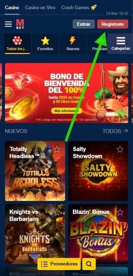 registro casino marathonbet primer paso casinos seguros espana