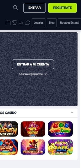 registro retabet primer paso casinos seguros espana