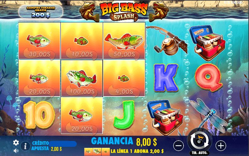 resena big bass splash casinos seguros espana