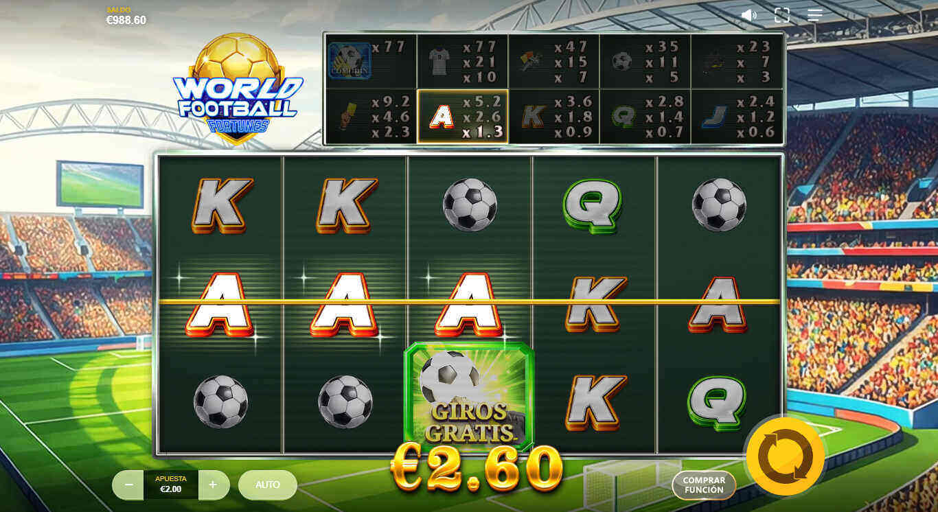 world football fortunes slot 03 cs espana