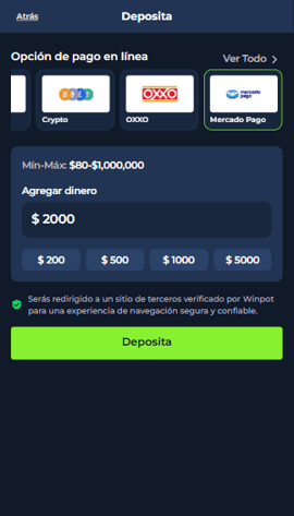 3 indica el monto   mercado pago mx