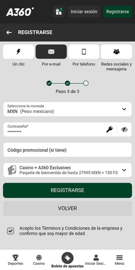 a360 registro 03 cs mx