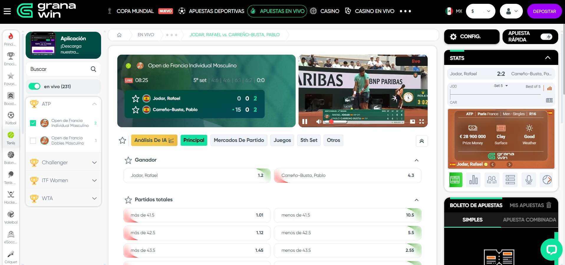 apuestas deportivas granawin mexico casinos seguros mexico