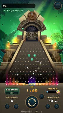 aztec plinko 1xbet mx
