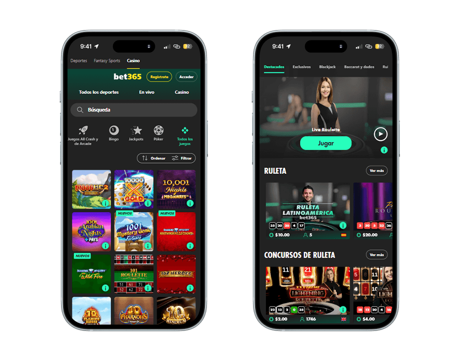 bet365 mobile screenshot 1