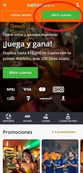 betsson mexico registro primer paso casinos seguros mexico