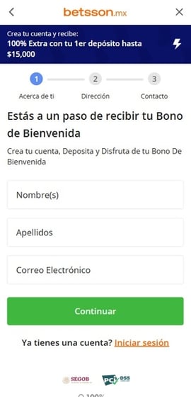 betsson mexico registro segundo paso casinos seguros mexico