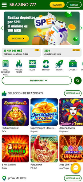 brazino777 registro casinos seguros mexico