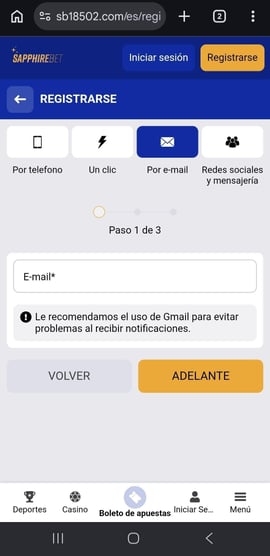 como registrarse en un casino nuevo primer paso casinos seguros mexico