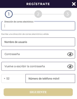 correo usuario contrasena playoro casinos seguros mexico
