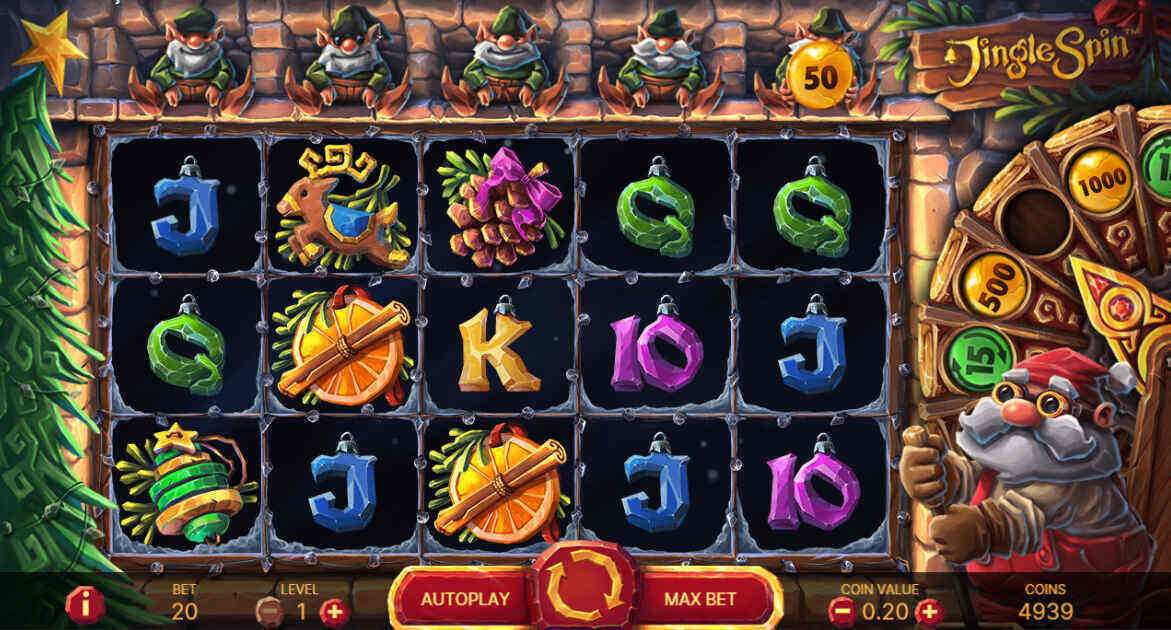 jingle spin slot