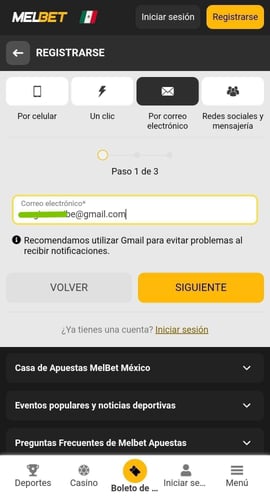 melbet registro 3 casinos seguros mexico