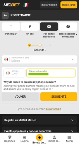 melbet registro 4 casinos seguros mexico