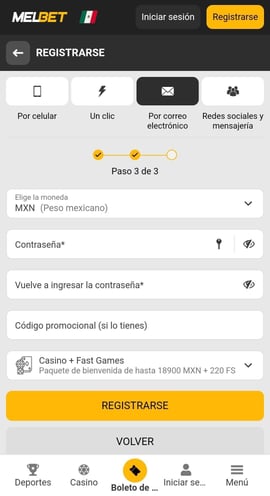 melbet registro 5 casinos seguros mexico