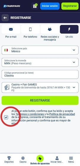 registro fairpari mexico cuarto paso casinos seguros mexico