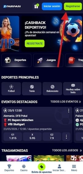registro fairpari mexico primer paso casinos seguros mexico