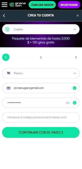 registro granawin mexico segundo paso casinos seguros mexico