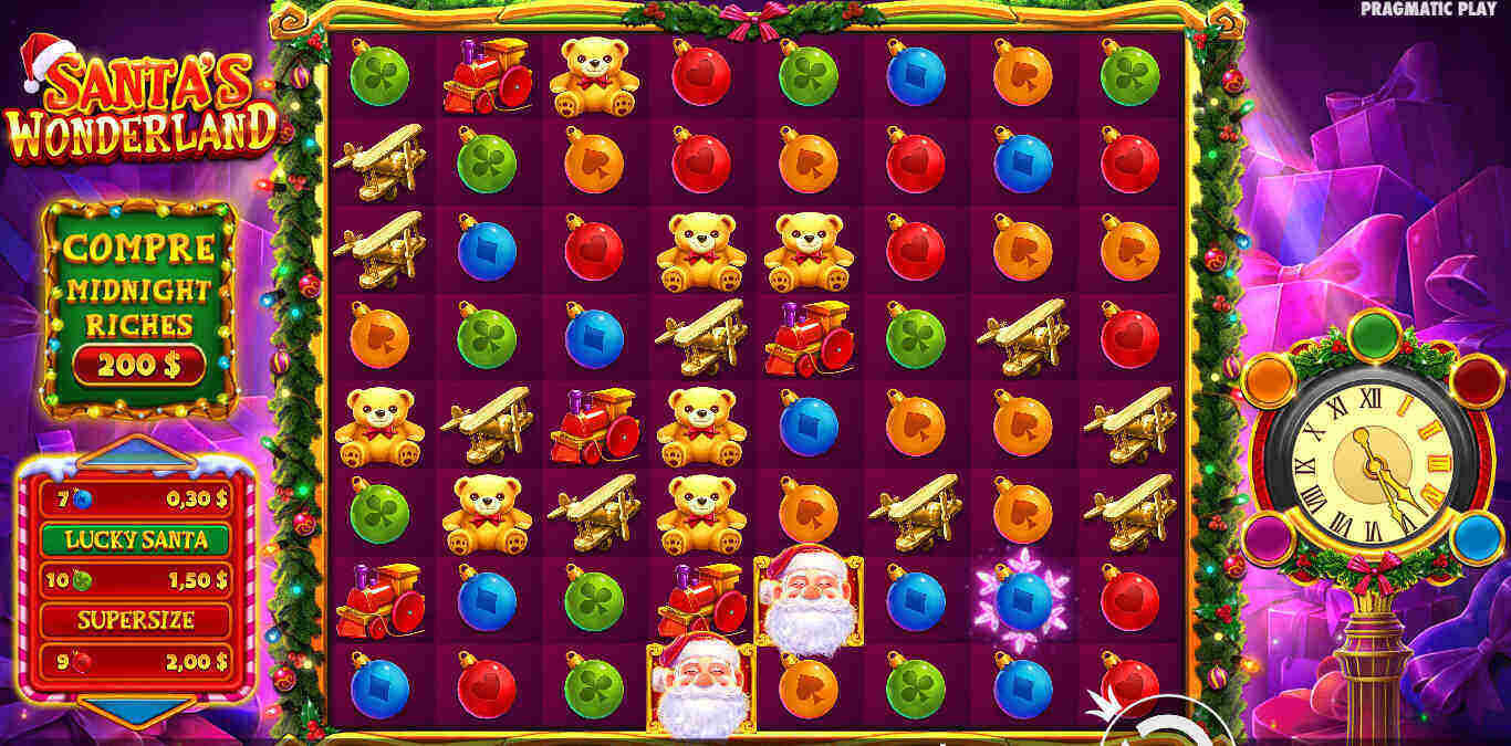 santas wonderland slot