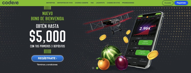 codere casino screenshot mx