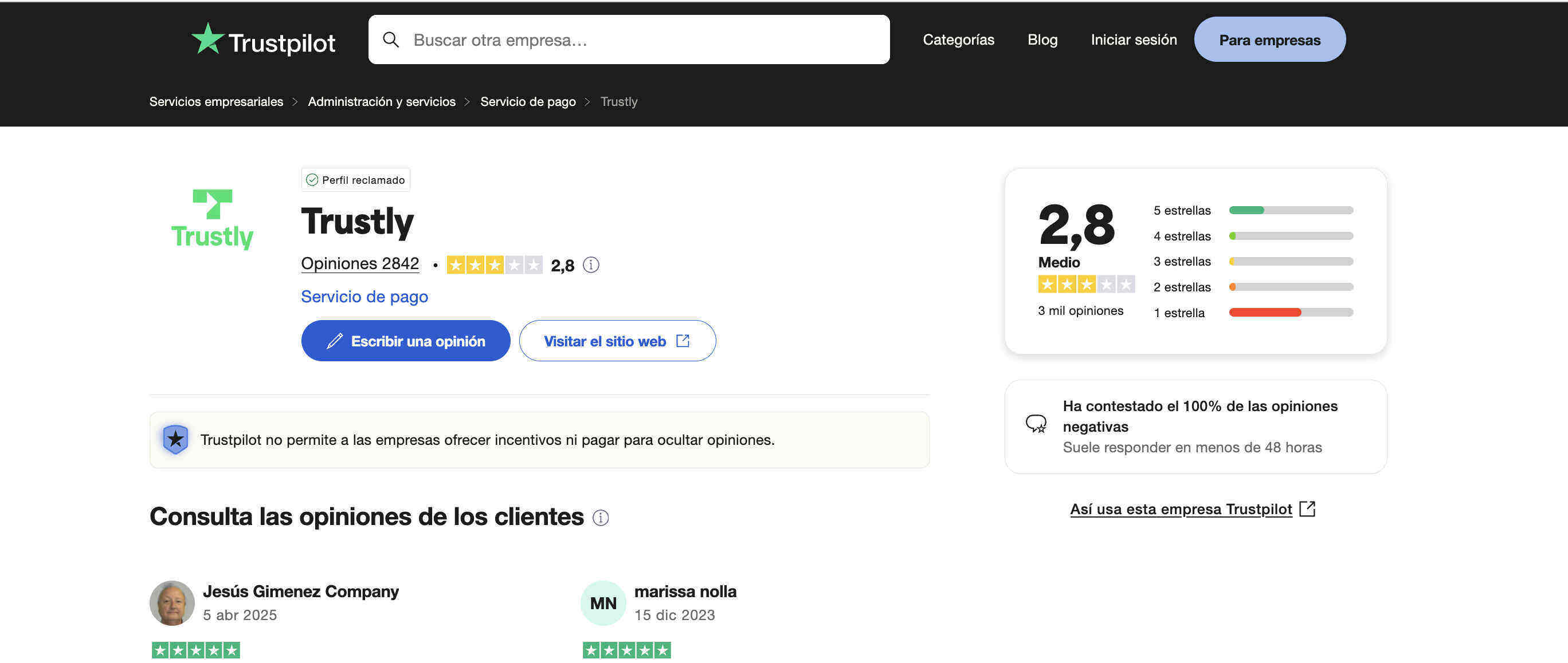 trusly opiniones casinos seguros